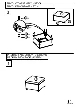 Предварительный просмотр 15 страницы MeXo S9569-P1 Assembly Instructions Manual