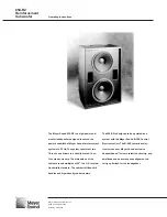 Preview for 1 page of Meyer Sound 650-R2 Operating Instructions