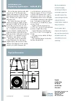 Preview for 4 page of Meyer Sound UltraSeries MSW-2 Specification Sheet