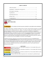 Preview for 2 page of Meyer 1400 Series Installation, Operation & Maintenance Instructions Manual