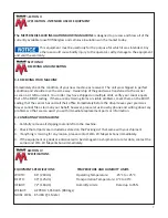 Preview for 7 page of Meyer 1400 Series Installation, Operation & Maintenance Instructions Manual