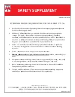 Preview for 15 page of Meyer 1400 Series Installation, Operation & Maintenance Instructions Manual