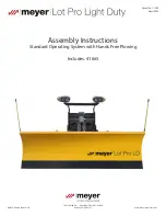 Meyer 41665 Assembly Instructions Manual preview