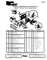 Предварительный просмотр 1 страницы Meyer Diamond MD II Parts & Installation Instructions