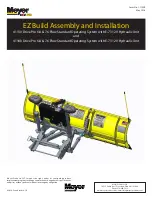 Meyer Drive Pro EZ Build 41130 Assembly And Installation Manual предпросмотр