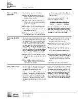 Preview for 3 page of Meyer M-1A Operating Instructions