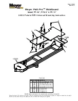 Preview for 1 page of Meyer Path Pro Universal Mounting Instructions