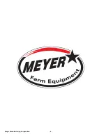 Preview for 4 page of Meyer SXI 720 Owner/Operator’S Manual & Parts Book