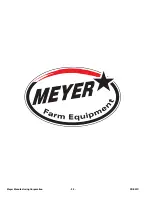 Preview for 22 page of Meyer SXI 720 Owner/Operator’S Manual & Parts Book