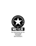 Preview for 132 page of Meyer SXI 720 Owner/Operator’S Manual & Parts Book