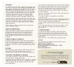 Preview for 2 page of Meyer TRIVANTAGE Health & Safety, Use & Care And Installation Manual