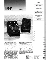 Meyer UM-1A UltraMonitor User Manual preview