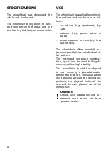 Preview for 8 page of Meyra-Ortopedia 1.360 Operating Manual