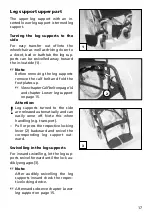 Предварительный просмотр 17 страницы Meyra-Ortopedia 1.360 Operating Manual