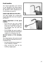 Preview for 21 page of Meyra-Ortopedia 1.360 Operating Manual