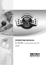 Meyra-Ortopedia Cityliner 415 XL Operating Manual предпросмотр