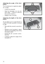 Предварительный просмотр 12 страницы Meyra-Ortopedia XR 1.911 Operating Manual