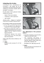 Предварительный просмотр 43 страницы Meyra-Ortopedia XR 1.911 Operating Manual