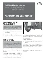 Meyra 1 612 iCHAIR MC3 27 Assembly And User'S Manual preview