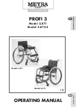 Предварительный просмотр 1 страницы Meyra 2.871 Operating Manual