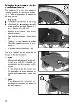 Preview for 18 page of Meyra FX One 1.150 Operating Manual