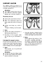 Preview for 31 page of Meyra FX One 1.150 Operating Manual