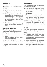 Preview for 36 page of Meyra FX One 1.150 Operating Manual