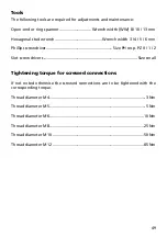 Preview for 49 page of Meyra FX One 1.150 Operating Manual