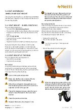 Preview for 25 page of Meyra Netti AdaptPro User Manual