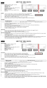 Preview for 3 page of MEYTEC BSX-100PH Manual