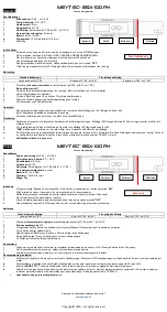 Preview for 4 page of MEYTEC BSX-100PH Manual