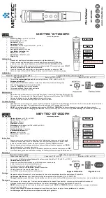 Preview for 1 page of MEYTEC GT-200PH Manual