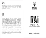 Meze Audio RAI PENTA User Manual preview