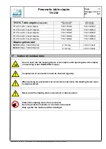 Preview for 10 page of Mezger TH 210 Operating Instructions Manual