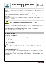 Preview for 5 page of Mezger Z 23 P Operation Manual