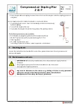 Preview for 10 page of Mezger Z 23 P Operation Manual