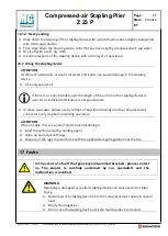 Preview for 27 page of Mezger Z 23 P Operation Manual