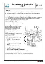 Preview for 28 page of Mezger Z 23 P Operation Manual