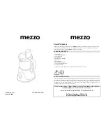 Mezzo FP6000 User Manual preview