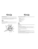 Предварительный просмотр 2 страницы Mezzo SSI6500 User Manual