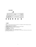 Preview for 8 page of MF DIGITAL 5200 Live Series EventCD Operator'S Manual