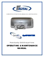 MF DIGITAL OptiEC OptiPrinter Operating & Maintenance Manual предпросмотр