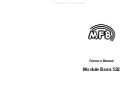 Preview for 2 page of MFB Module Bass 522 Owner'S Manual