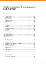 Preview for 3 page of mfh systems E-NERGY CARBON BASIC TT 1200 Installation Instructions & Operating Manual