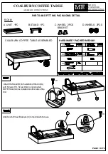 Предварительный просмотр 1 страницы mFi COALBURN COFFEE TABLE Assembly Instructions