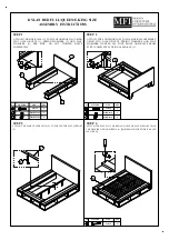 Preview for 2 page of mFi DYLAN BED Assembly Instructions