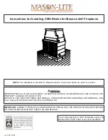 Preview for 1 page of mFi Mason-Lite MFP33 Instructions