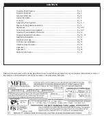 Preview for 2 page of mFi MASON-LITE MFP39VF Instructions Manual