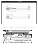 Preview for 2 page of mFi Mason-Lite MFPST43VF Instructions Manual