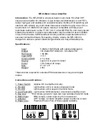 Предварительный просмотр 3 страницы MFJ Enterprises MFJ-8802 Instruction Manual